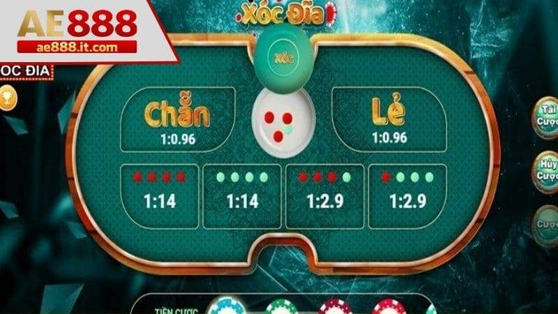 Xóc đĩa yêu cầu dự đoán màu sắc các đồng xu