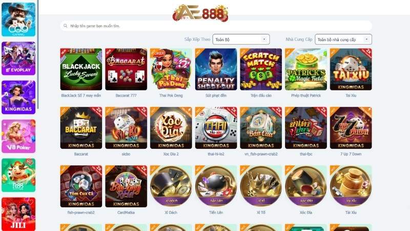 Game Bài 3D – Đồ họa đẹp mắt